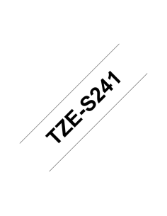Brother TZE-S241 cinta para impresora de etiquetas Negro sobre blanco TZ