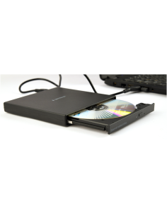 Gembird DVD-USB-04 unidad de disco óptico DVD±RW Negro