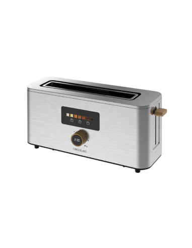 Cecotec 04845 tostadora 7 2 rebanada(s) 1000 W Acero inoxidable