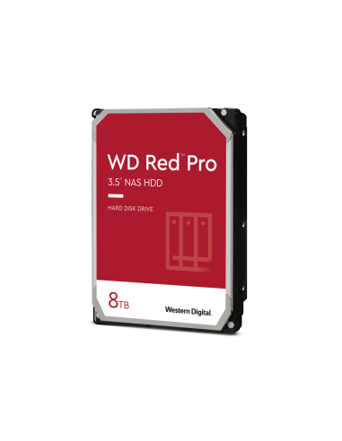 Western Digital Red Pro disco duro interno 8 TB 7200 RPM 256 MB 3.5" Serial ATA III