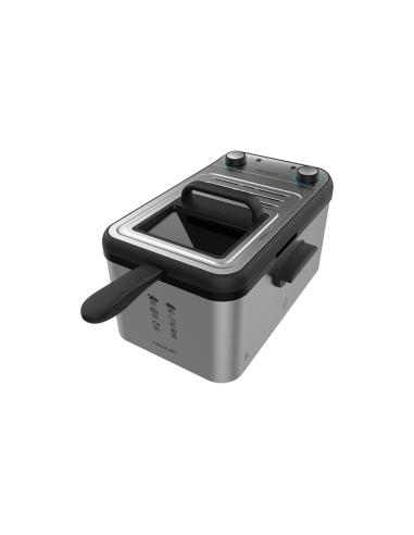 Cecotec CleanFry Infinity 3000 Sencillo 3 L Independiente 2400 W Freidora Acero inoxidable
