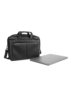 NATEC Gazelle 39,6 cm (15.6") Maletín Negro