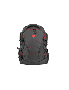 GENESIS Pallad 550 43,9 cm (17.3") Mochila Negro, Rojo