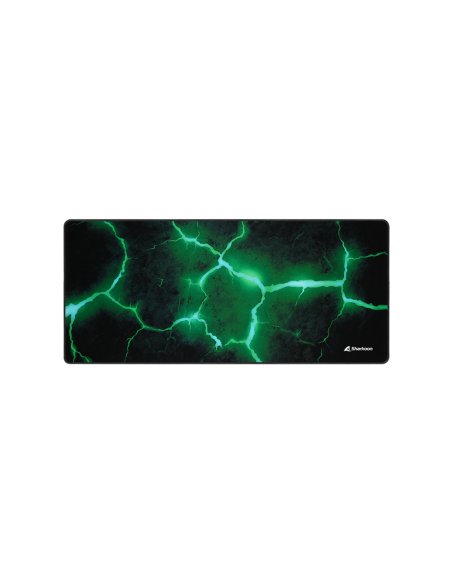 Sharkoon SKILLER SGP30 Alfombrilla de ratón para juegos Negro, Verde