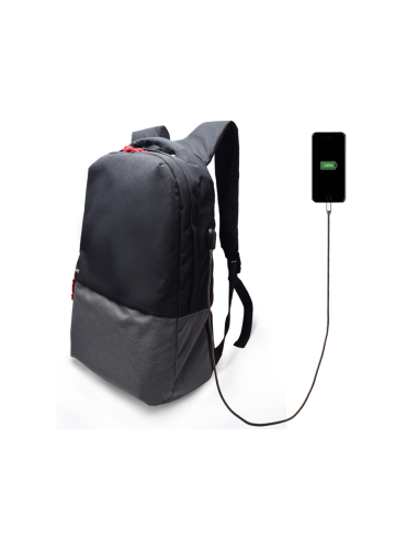 Ewent EW2529 maletines para portátil 43,9 cm (17.3") Mochila Negro