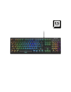 Sharkoon SKILLER SGK30 teclado Juego USB QWERTY Español Negro