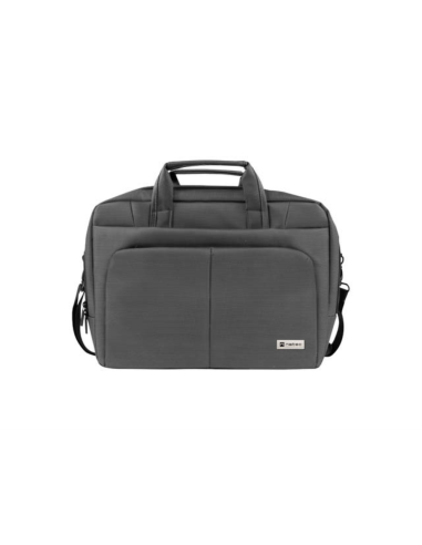NATEC Gazelle 39,6 cm (15.6") Maletín Gris