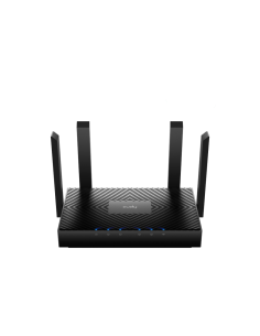 Cudy WR3000 router inalámbrico Gigabit Ethernet Doble banda (2,4 GHz / 5 GHz) Negro
