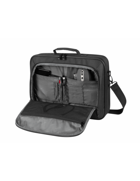 NATEC Boxer Lite 39,6 cm (15.6") Maletín Negro