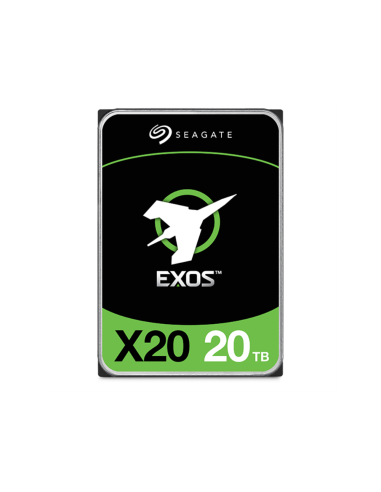 Seagate Enterprise Exos X20 disco duro interno 20 TB 7200 RPM 3.5" Serial ATA III