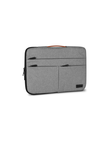 SUBBLIM Funda Air Padding 360 Sleeve 15,6" Light Grey