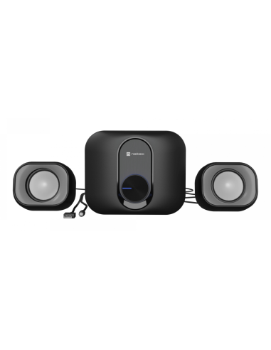 NATEC NGL-2111 sistema de audio para el hogar Minicadena de música para uso doméstico 3 W Negro