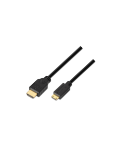 AISENS A119-0114 cable HDMI 1,8 m HDMI tipo A (Estándar) HDMI Type C (Mini) Negro