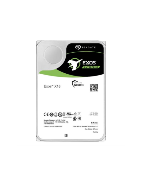 Seagate Enterprise ST18000NM000J disco duro interno 18 TB 7200 RPM 256 MB 3.5" Serial ATA III