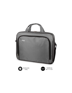 SUBBLIM Maletín Ordenador Oxford Laptop Bag 11-12,5" Grey