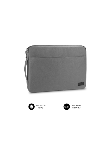SUBBLIM Funda Ordenador Urban Laptop Sleeve 15,6" Grey