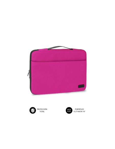 SUBBLIM Funda Ordenador Elegant Laptop Sleeve 13,3-14" Pink