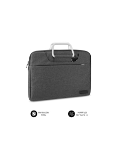 SUBBLIM Funda Ordenador Business Laptop Sleeve 13,3-14" Grey