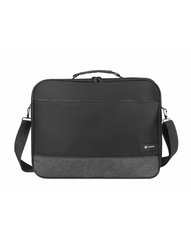 NATEC Impala 2 35,8 cm (14.1") Bandolera Negro, Gris