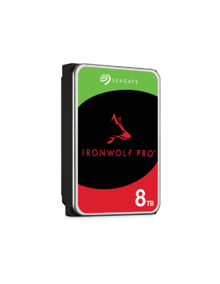 Seagate IronWolf Pro ST8000NT001 disco duro interno 8 TB 7200 RPM 256 MB 3.5" Serial ATA III