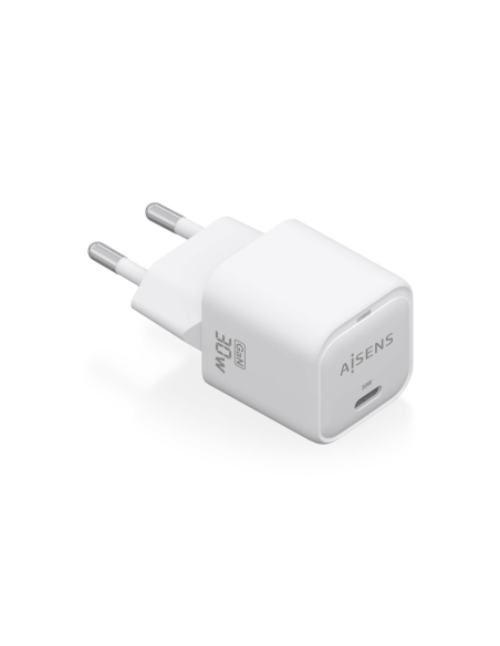 AISENS ASCH-30W1P018-W cargador de dispositivo móvil Universal Corriente alterna Carga rápida Interior