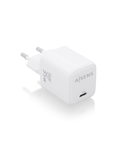 AISENS ASCH-35W1P016-W cargador de dispositivo móvil Universal Corriente alterna Carga rápida Interior