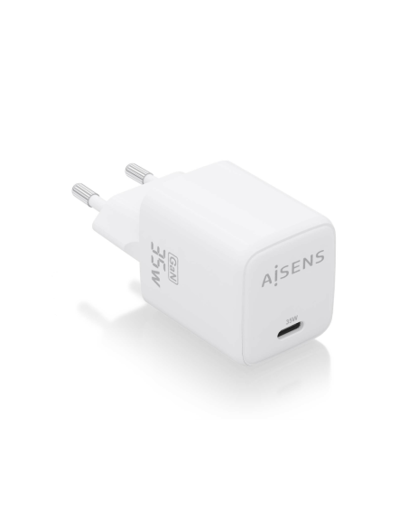 AISENS ASCH-35W1P016-W cargador de dispositivo móvil Universal Corriente alterna Carga rápida Interior