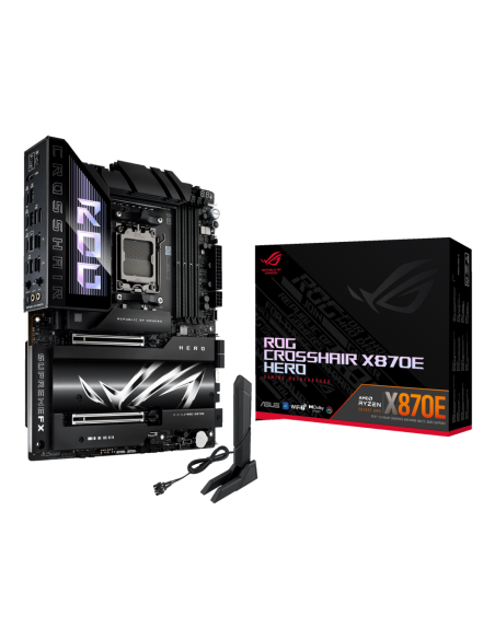 ASUS ROG CROSSHAIR X870E HERO AMD X870E Zócalo AM5 ATX