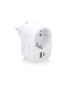 AISENS ASPS-1A1C06-W cargador de dispositivo móvil Universal Blanco Corriente alterna Carga rápida Interior