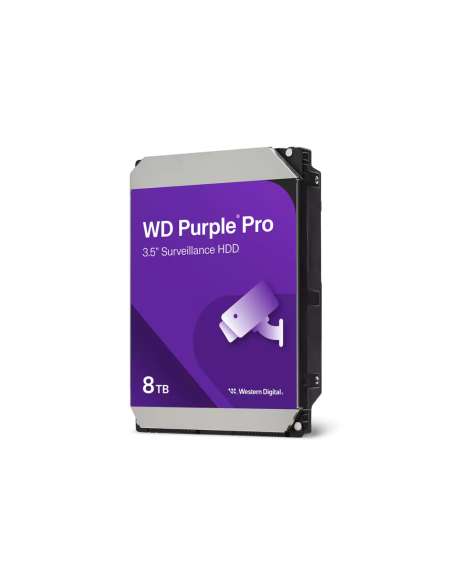 Western Digital Purple Pro Smart Video HDD 8TB disco duro interno 7200 RPM 3.5" SATA