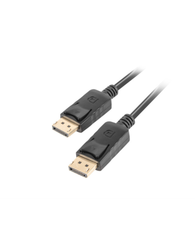 Lanberg CA-DPDP-10CC-0018-BK cable DisplayPort 1,8 m Negro