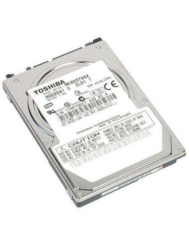 Toshiba 80GB Serial ATA disco duro interno 5400 RPM 8 MB 2.5" SATA