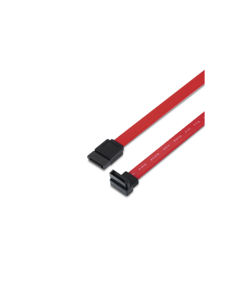 AISENS A130-0155 cable de SATA 0,5 m SATA 7-pin Negro, Rojo