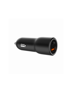Gembird TA-UC-AC2PDQC38-CAR-01 cargador de dispositivo móvil Universal Negro Encendedor de cigarrillos Carga rápida Auto
