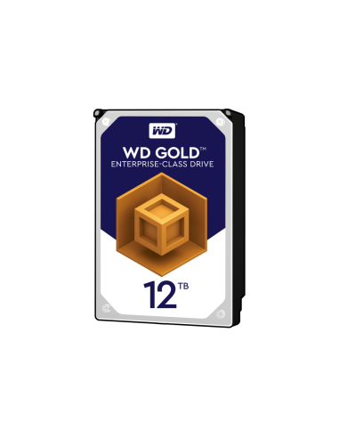 Western Digital Gold disco duro interno 12 TB 7200 RPM 256 MB 3.5" Serial ATA III