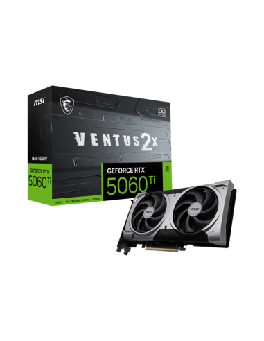 MSI VENTUS GeForce RTX 5060 TI 16G 2X OC PLUS NVIDIA 16 GB GDDR7