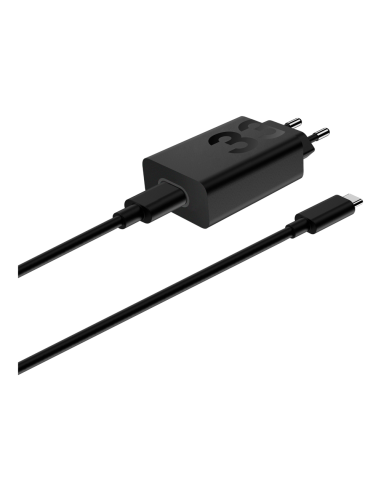 Motorola TurboPower 33W EU Universal Negro Corriente alterna Carga rápida Interior