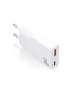 AISENS ASCH-30W2P046-W cargador de dispositivo móvil Cámara digital, MP3, MP4, Teléfono móvil, Navegante, Portátil, Consola de j