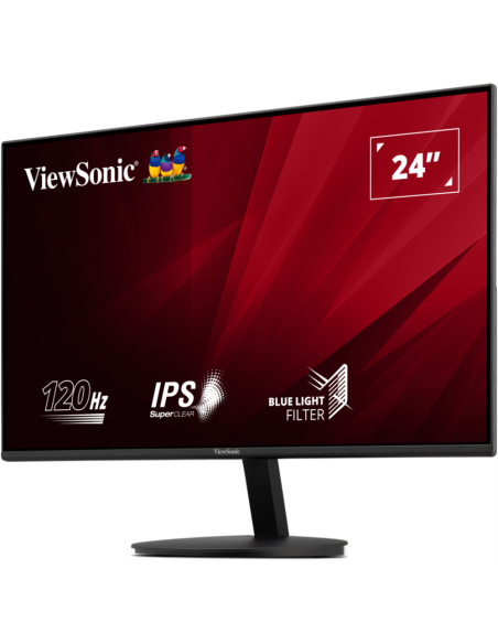 Viewsonic VA VA24E1-H pantalla para PC 61 cm (24") 1920 x 1080 Pixeles Full HD LED Negro