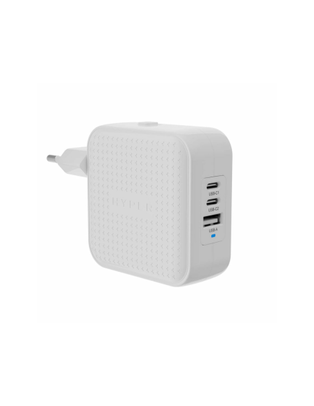 HYPER HJ1003WHWWGL cargador de dispositivo móvil Portátil, Smartphone, Tableta Blanco Corriente alterna Carga rápida Interior