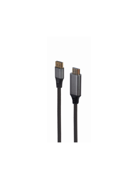 Gembird CC-DP-HDMI-4K-6 adaptador de cable de vídeo 1,8 m DisplayPort HDMI tipo A (Estándar) Negro
