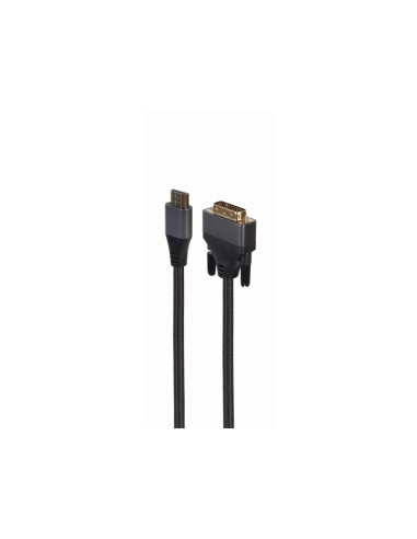 Gembird CC-HDMI-DVI-4K-6 adaptador de cable de vídeo 1,8 m HDMI tipo A (Estándar) Negro