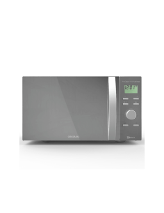 Cecotec 01544 microondas Plata Microondas con grill Encimera 30 L 1000 W