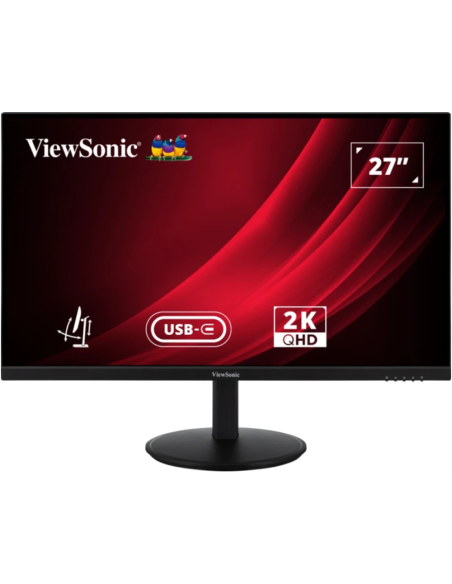 Viewsonic VG Series VG2709-2K-MHDU-2 pantalla para PC 68,6 cm (27") 2560 x 1440 Pixeles Quad HD LED Negro