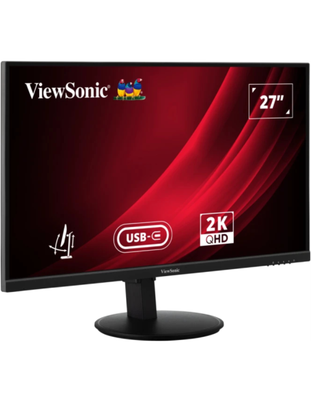 Viewsonic VG Series VG2709-2K-MHDU-2 pantalla para PC 68,6 cm (27") 2560 x 1440 Pixeles Quad HD LED Negro