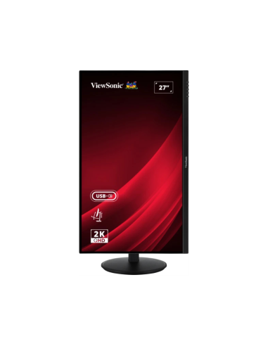 Viewsonic VG Series VG2709-2K-MHDU-2 pantalla para PC 68,6 cm (27") 2560 x 1440 Pixeles Quad HD LED Negro