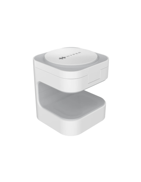 Targus HJ3320WHGL cargador de dispositivo móvil Auriculares, Smartphone, Reloj inteligente Blanco USB Cargador inalámbrico Carga