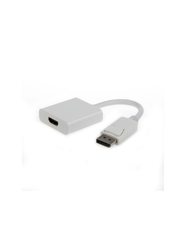 Gembird A-DPM-HDMIF-002-W adaptador de cable de vídeo 0,1 m DisplayPort HDMI tipo A (Estándar) Blanco