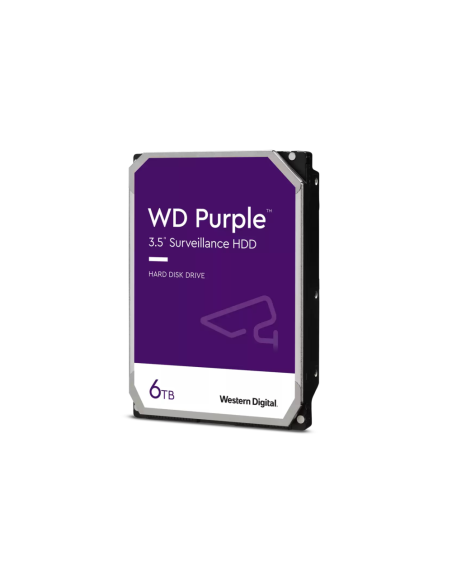 Western Digital Purple disco duro interno 6 TB 5400 RPM 256 MB 3.5" Serial ATA III