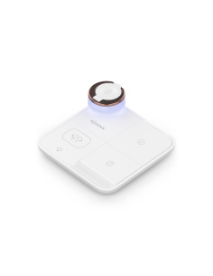 AISENS ASCH-15W4WC061-W cargador de dispositivo móvil Auriculares, Smartphone, Reloj inteligente Cargador inalámbrico Interior